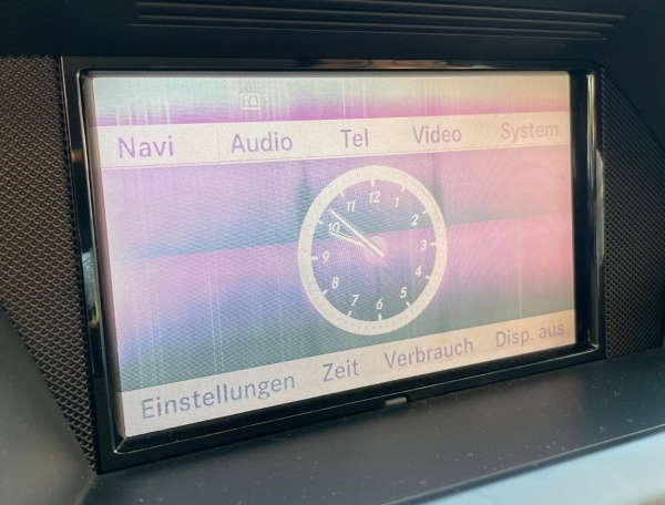 Reparatur Mercedes Benz Comand Display NTG4 defekt bzw. ohne Funktion